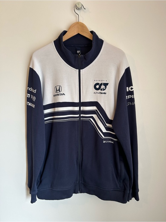 Alpha Tauri Other - Scuderia AlphaTauri Honda F1 Team Track Jacket Outerwear Navy White Men's XL